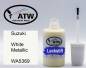 Preview: Suzuki, White Metallic, WA5369: 20ml Lackstift, von ATW Autoteile West.